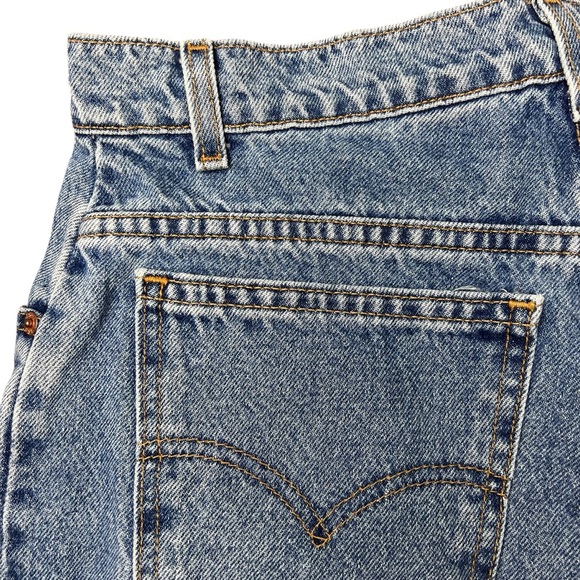 Vintage Levi’s Orange Tab Made In USA Cut-Off Shorts Size 12 - Picture 5 of 16